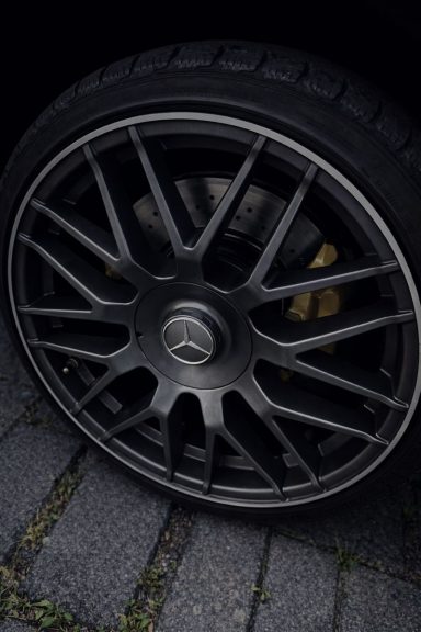 Bremssättel lackiert
